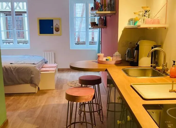 Apartment Barbapappart - Un Colore Dans Le Centre De Rouen